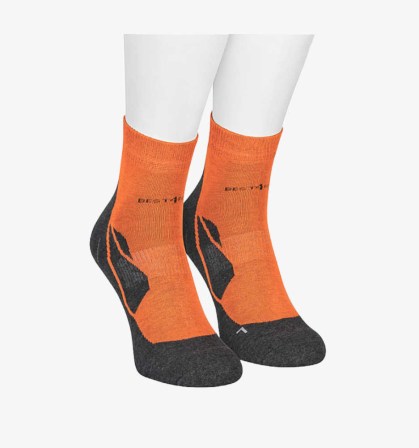 BestSilver sneaker sportsok neon - Oranje